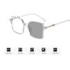 Luxus-Schmetterlingsdesign Photochrome Brille Trendige Fertige Myopiebrille für Damen Unisex Herren Farbwechselnde Nahsicht Brillen