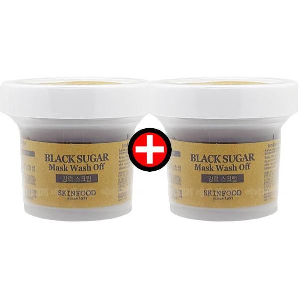 1+1Skinfood Black Sugar Mask Wash Off 100g basic