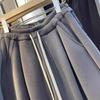 2025 Winter Women's European Loose Wide-Leg Thickened Plus Velvet Harem Sweatpants