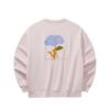 ANTA Sweatshirts Unisex Clear Pink 2 Crew Neck Moderate 972618702-2