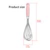 Easy to Clean Stainless Steel Whisk Manual Baking Mixing Tool for Cooking with Durable Stainless Steel Construction