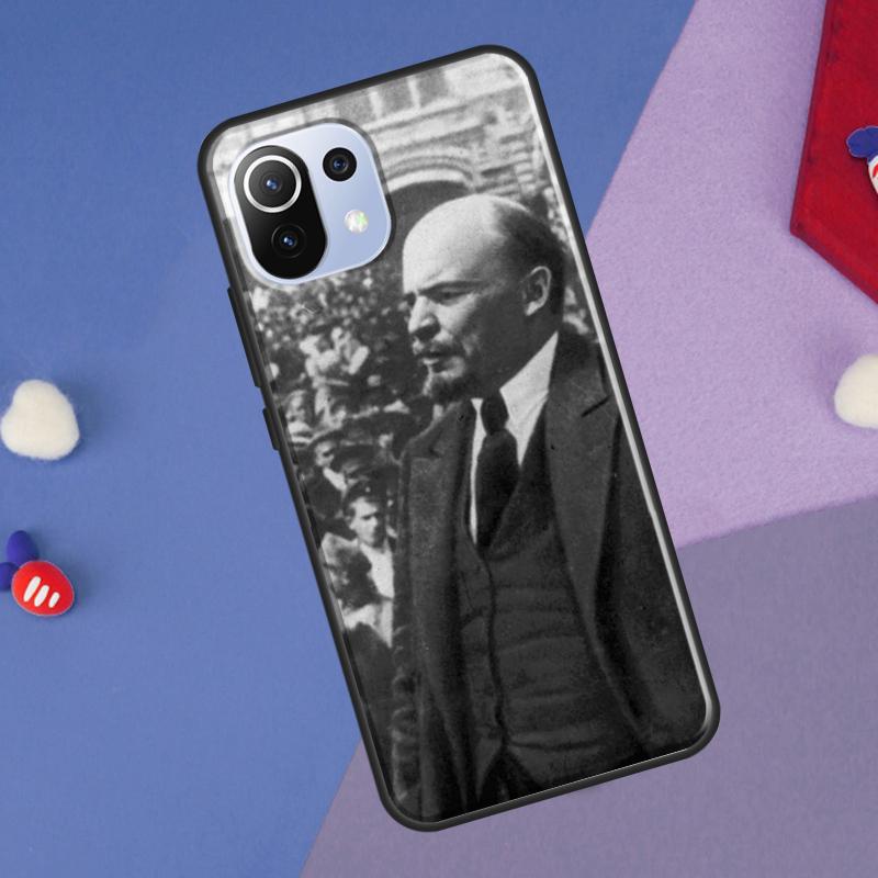 Lenin Soviet Union Flag Cover For Xiaomi 14T Pro 11T 12T 13T 13 14 Ultra POCO X7 Pro X3 X5 F3 F5 F6 M6 X6 Pro Case