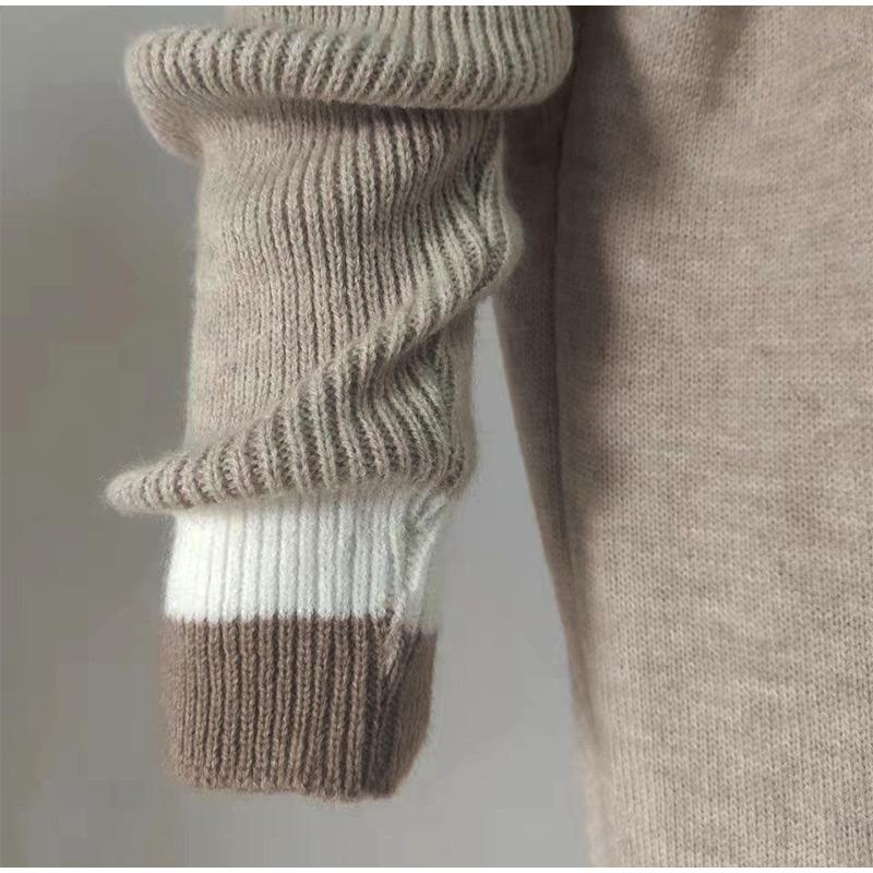 Thick Hooded Knit Women Cardigan Sweater Spring Autumn Winter Knitted Soft Loose Coat Long Cardigans