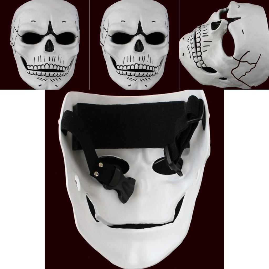 James Bond 007 Ghost Party Mask Halloween Skull Face Mask For Costume Parties