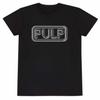 Pulp Unisex Erwachsenen T-Shirt mit unterschiedlichem Logo