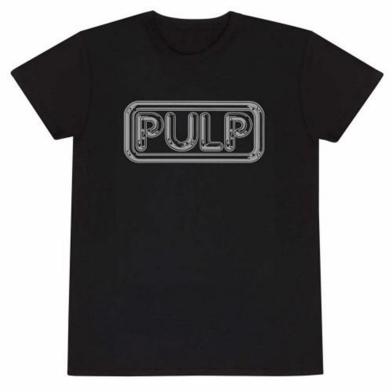 Pulp Unisex Adult Different Class Logo T-Shirt S чёрный