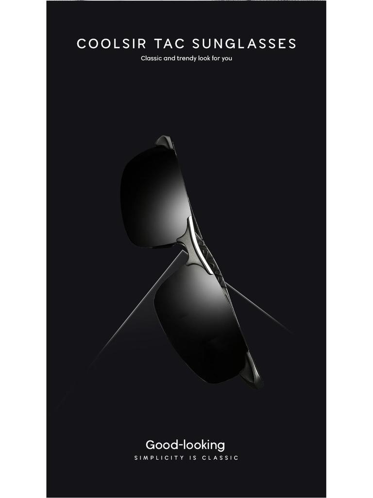 Men's Polarized Aluminum-Magnesium Sunglasses 8177 - Day & Night Vision