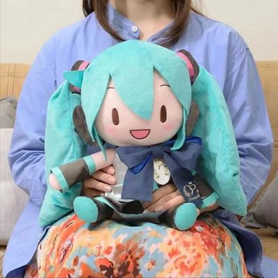 Japan Anime Hatsune Miku FUFU Plush Pillow Kawaii Plush Doll Baby Doll Toys Party Children's Christmas Gift Girl Toy