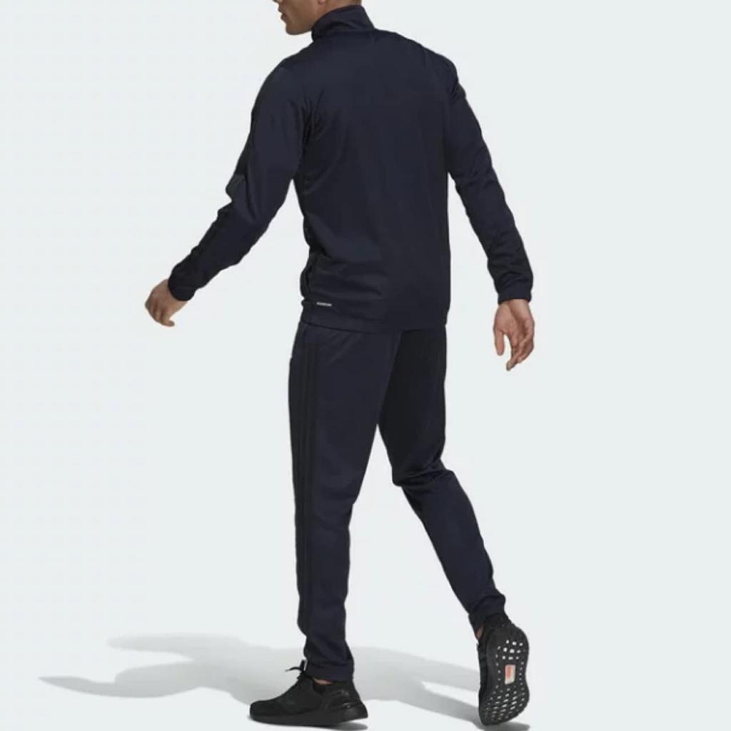 Adidas Tapered Size L KOF42 Navy Men's Tracksuit, (Height 172-178cm),