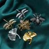 Poignée de meuble rétro, poignées antiques en or et argent pour armoires et tiroirs, en alliage de Zinc, en alliage de Zinc, en forme de feuille d'abeille, pour garde-robe