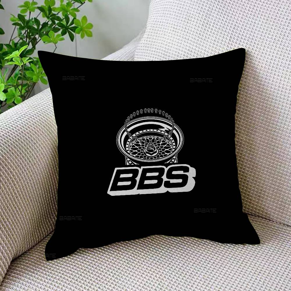 Bbs Racing Car Cushion Cover Inches Farmhouse Decor Home Throw Pillow Covers For Couch Decorations