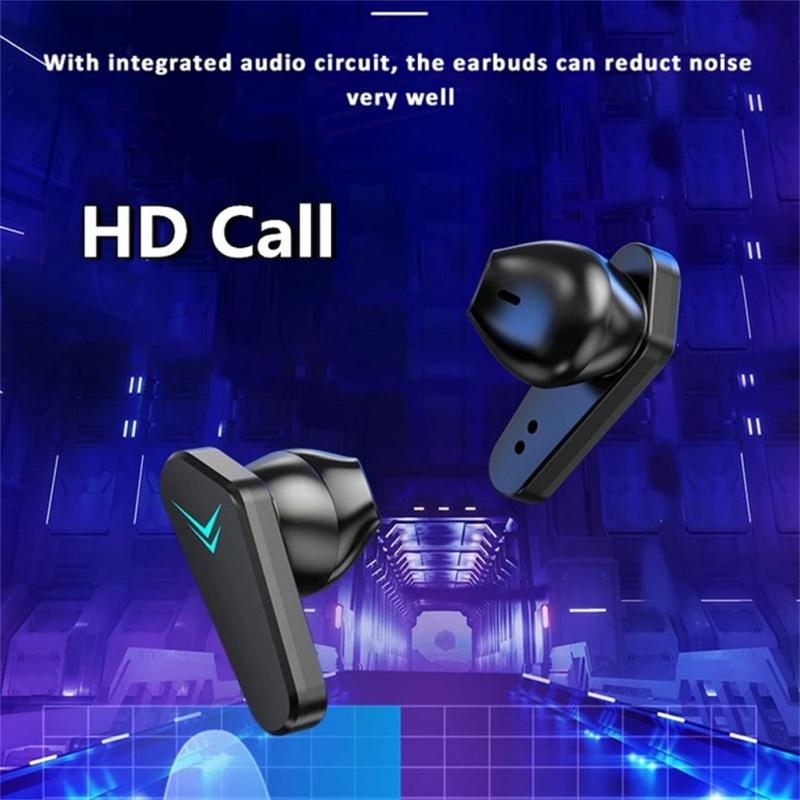 Tws X15 True Wireless Stereo Gaming Earbuds Digital Display Esport Headset Low Latency