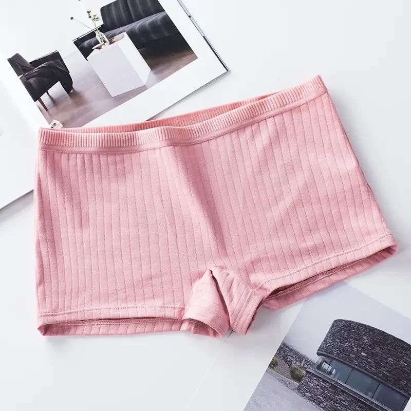 Women's Safety Pants Women's Seamless Panties Solid Comfortable Shorts Sexy Underwear Anti-slip Leggings