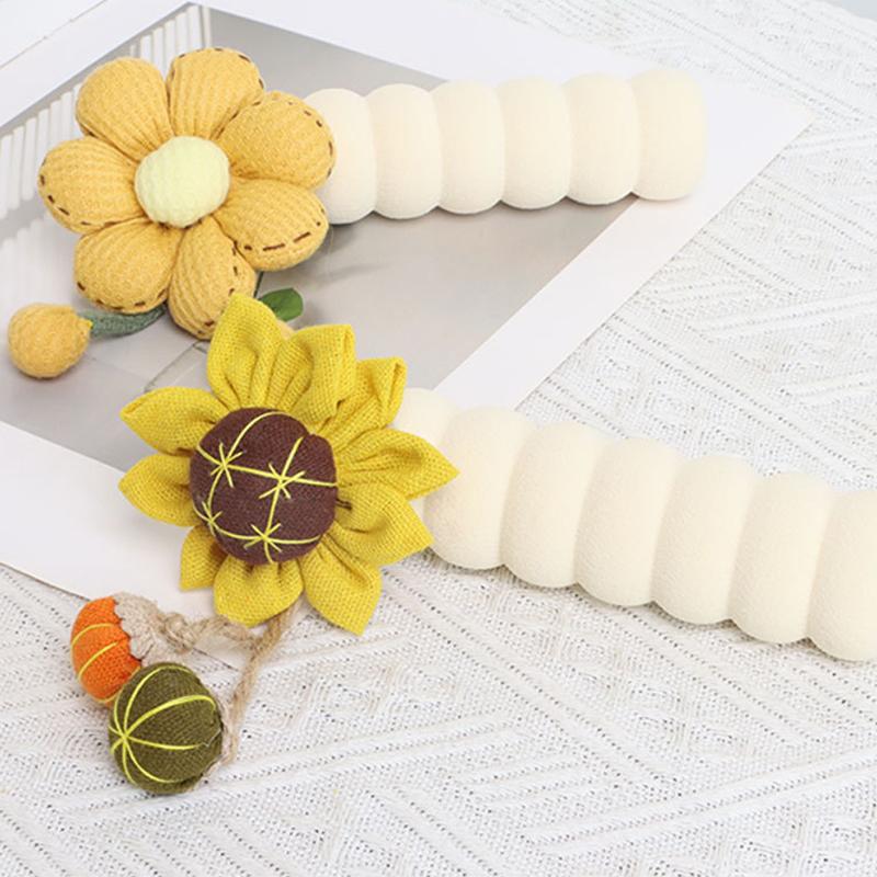 Reusable Floral Handle Cover Soft Dust Proof Refrigerator Handle Covers Non-Slip Thicken Door Knob Covers