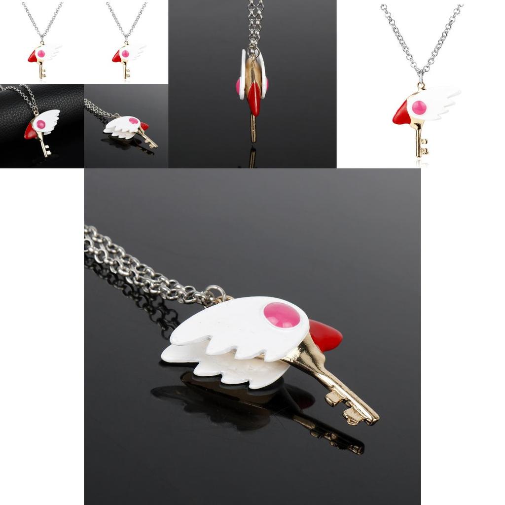 Cardcaptor Sakura Elegant Necklace Alloy Electroplated Unisex For Special Occasion Gift