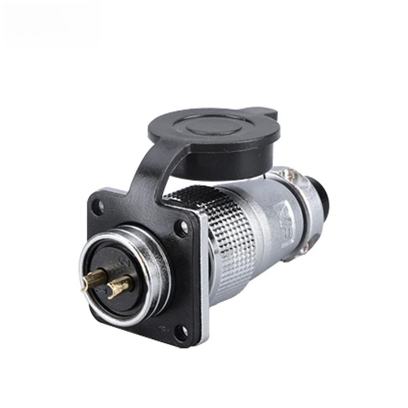 P20 Aviation Connector Plug Socket 20mm 2/3/4/5/6/7/8/9/10/12Pins WS20 Male Female Connectors