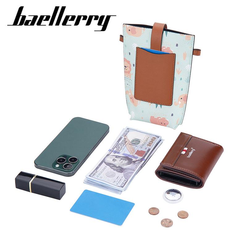 Baellerry Fashion Shoulder Bags for Women Classic Artificial Phone Bag Ladies Cute Crossbody Messenger Bags Purse GZW