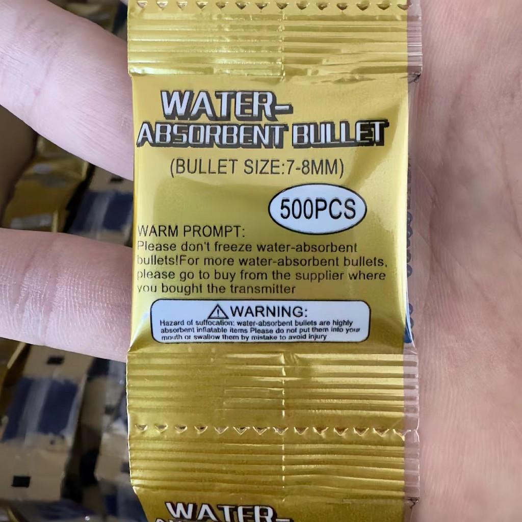 10 Spongebob Bag Water Beads Small Pack 78mm Water Absorbing Toy Bomb Colours