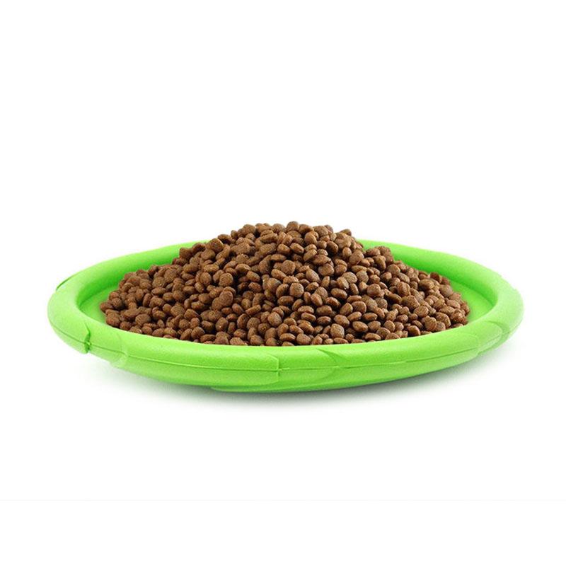 Rubber Pet Dog Flying Discs Saucer Toys Small Medium Funny Dog Puppy Agile Training Toys Flying Disk