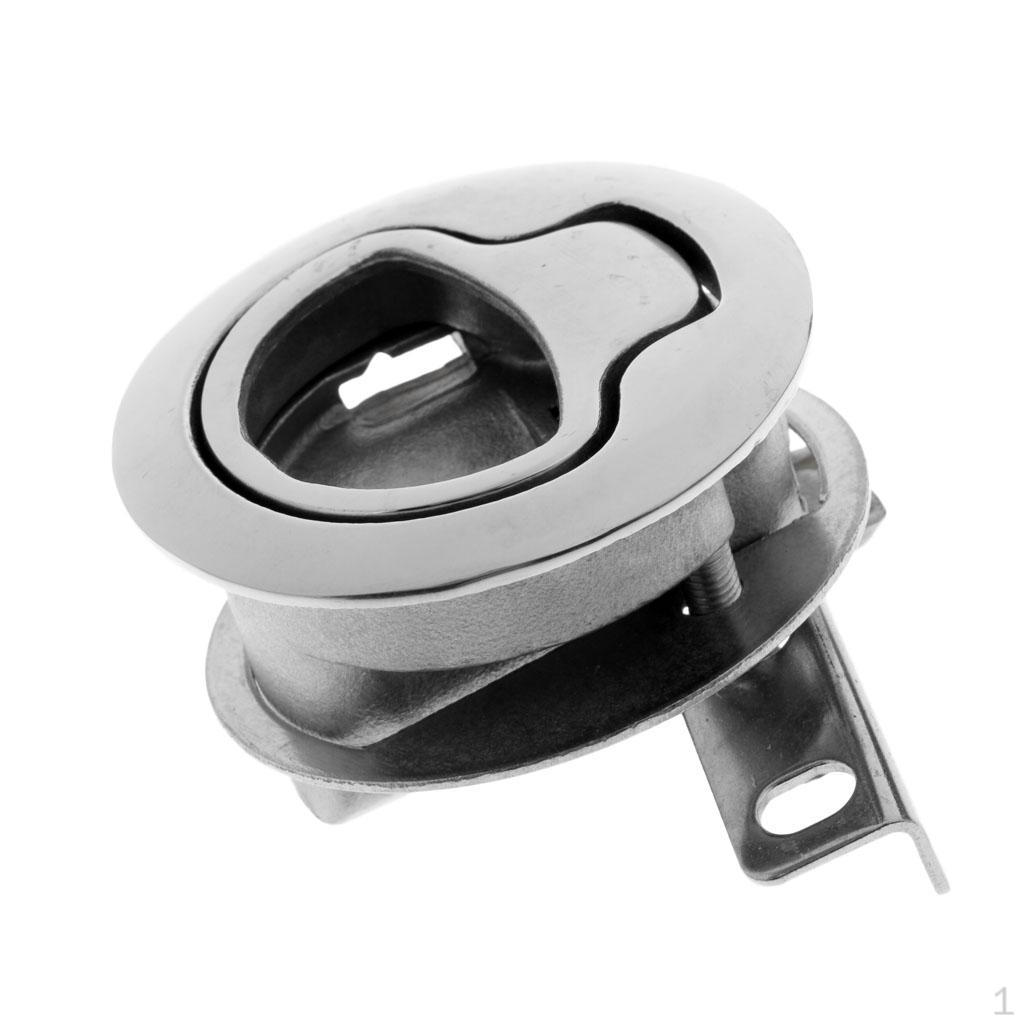 316 Stainless Steel Marine Boat hatch 2 Lift Handle Door Lock