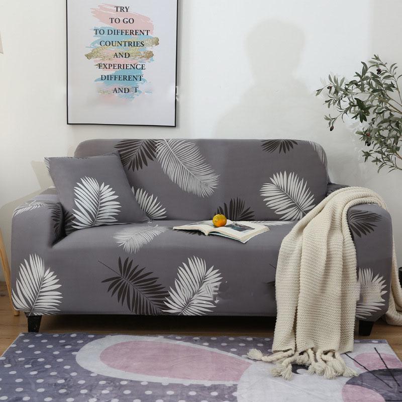 ElasticSofa Cover  for Living Room Geometric Sectional Sofa Slipcover Printed  Couch Cover 1/2/3/4 Seat