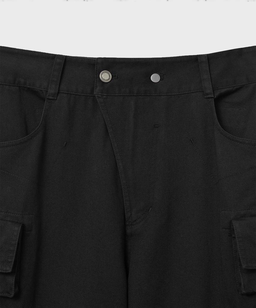 Bellie Archive Sector Cargo Pants - Washed Black