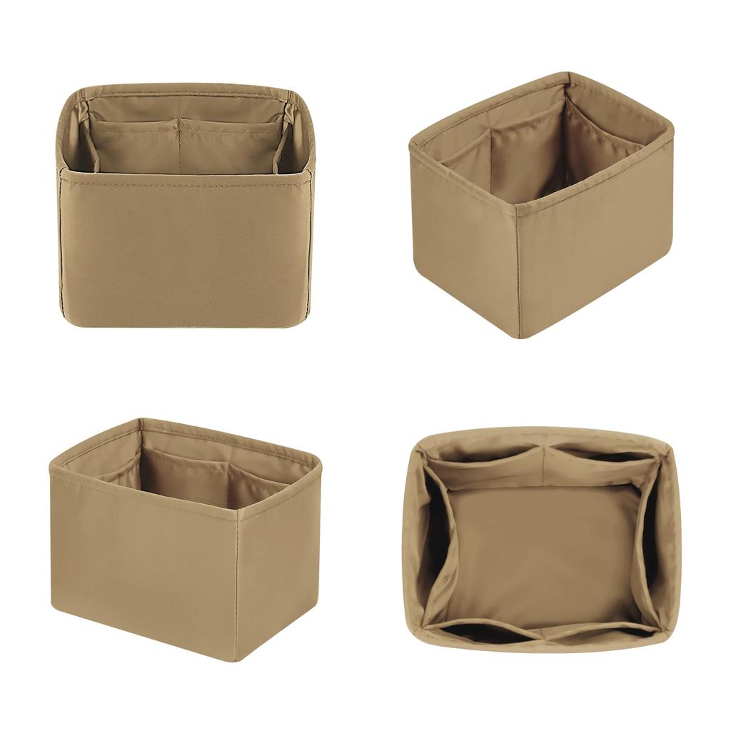 KINGS IN BAG Luxury Storage Bag Satin Fabric Lightweight Inner Bag for Picotin (Chai Chai, Picotin18)