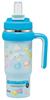Straw with Direct Sanrio Cinnamoroll Puffy Balloon Tumbler, 830ml, Insulated, Cold/Hot, Handle, 2-Way, Drinking, Design, STSTB9-A