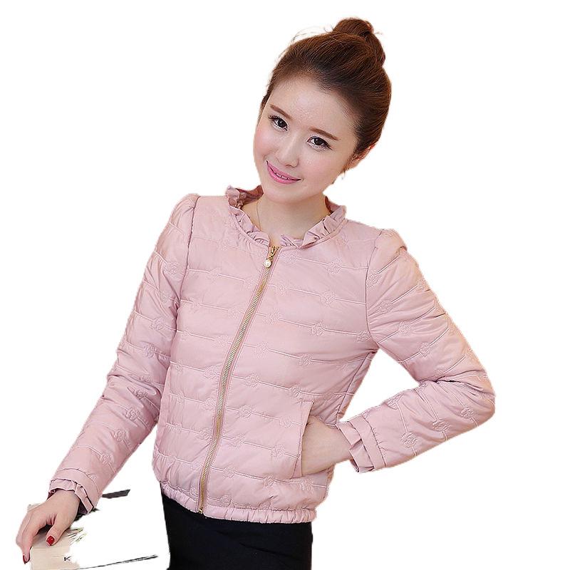 2021 Women's Fresh Style Cotton Jacket - Lightweight, Short Korean Fashion Coat