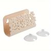Storage Rack for Soap In The Kitchen Sink with a Hollow Design