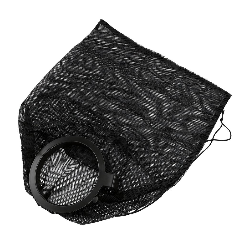 Boat Trash Bag Portable Wide Opening Large Capacity Hoop Mesh Garbage Bag for Cooler Fishing Kayak Camping