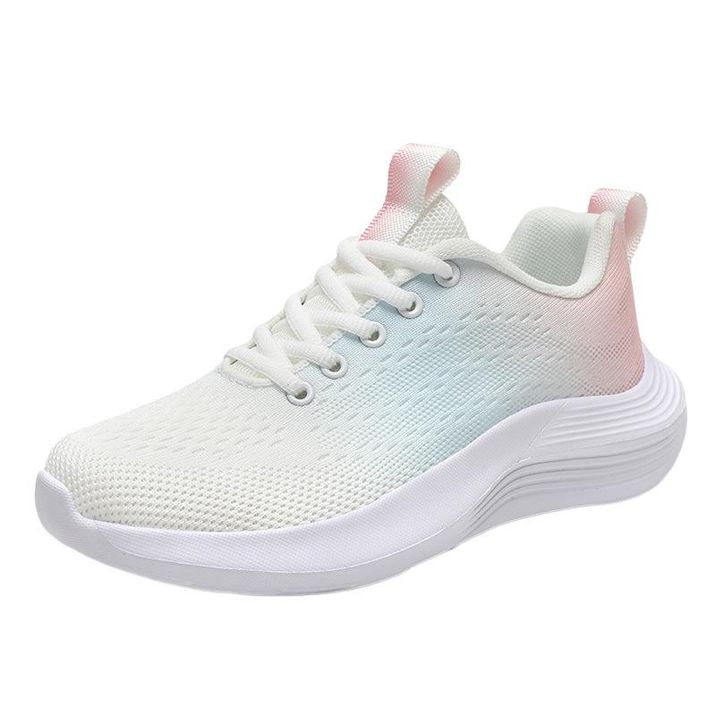 High School Students Sports Shoes Women's Junior High School Students Running Lightweight Shock Absorption Ultra-light Softomen