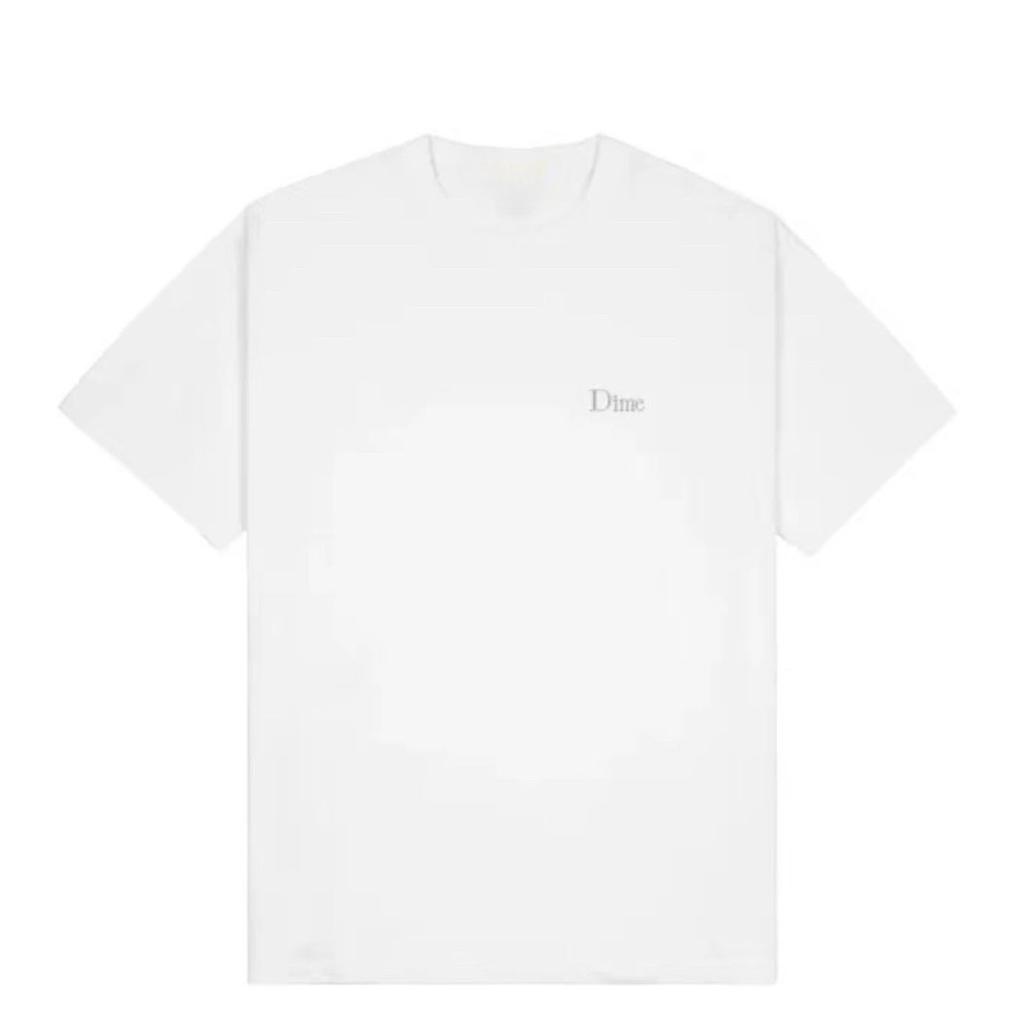 Trendy American New Letter-printed Short-sleeved Pure Cotton Summer Round-neck T-shirt of The Same Style in Europe America