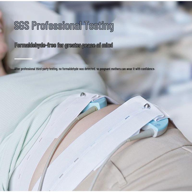 BOGO Fetal Heart Monitor Belt for Pregnant Women - 2-Pack Universal Prenatal Checkup Straps