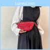 Trendige Kleine Tasche Für Damen 2024 Stilvolle Hüfttasche Sommerlich Lässig Crossbody In Rosa Braun Rot Weiß Und Schwarz