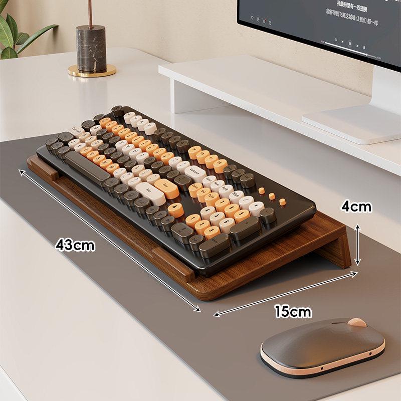 

Adjustable Mechanical Keyboard and Laptop Riser Stand