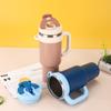 New Double Drink Ice Bula Cup Mug Stainless Vacuum Mug Big Cap Portable Water Cup Durable Durable Useful Useful Secure