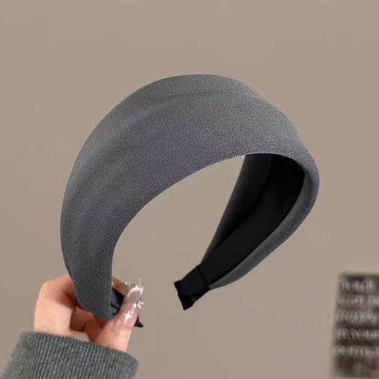 Women Headband Non-woven Fabric Wide-brimmed Headband Washing Face Makeup Small Face Hair Hoop Hair Accessory