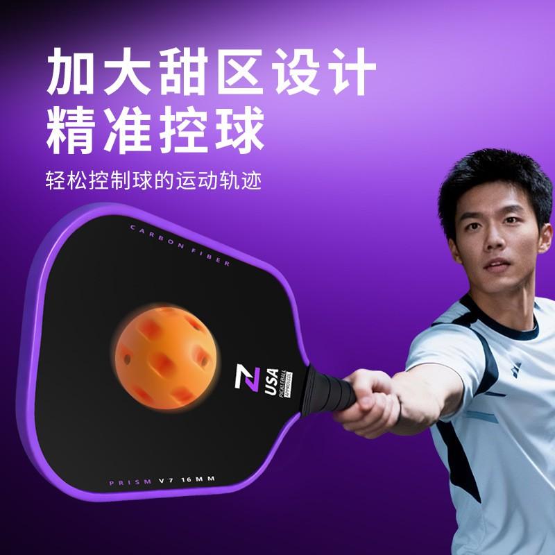 Carbon Fiber Pickleball Paddle T700 Matte Finish Lightweight Beginners Recreational Players