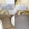 Used HERMES Tote Bag Cannes MM Cotton canvas beige Herringbone Pattern