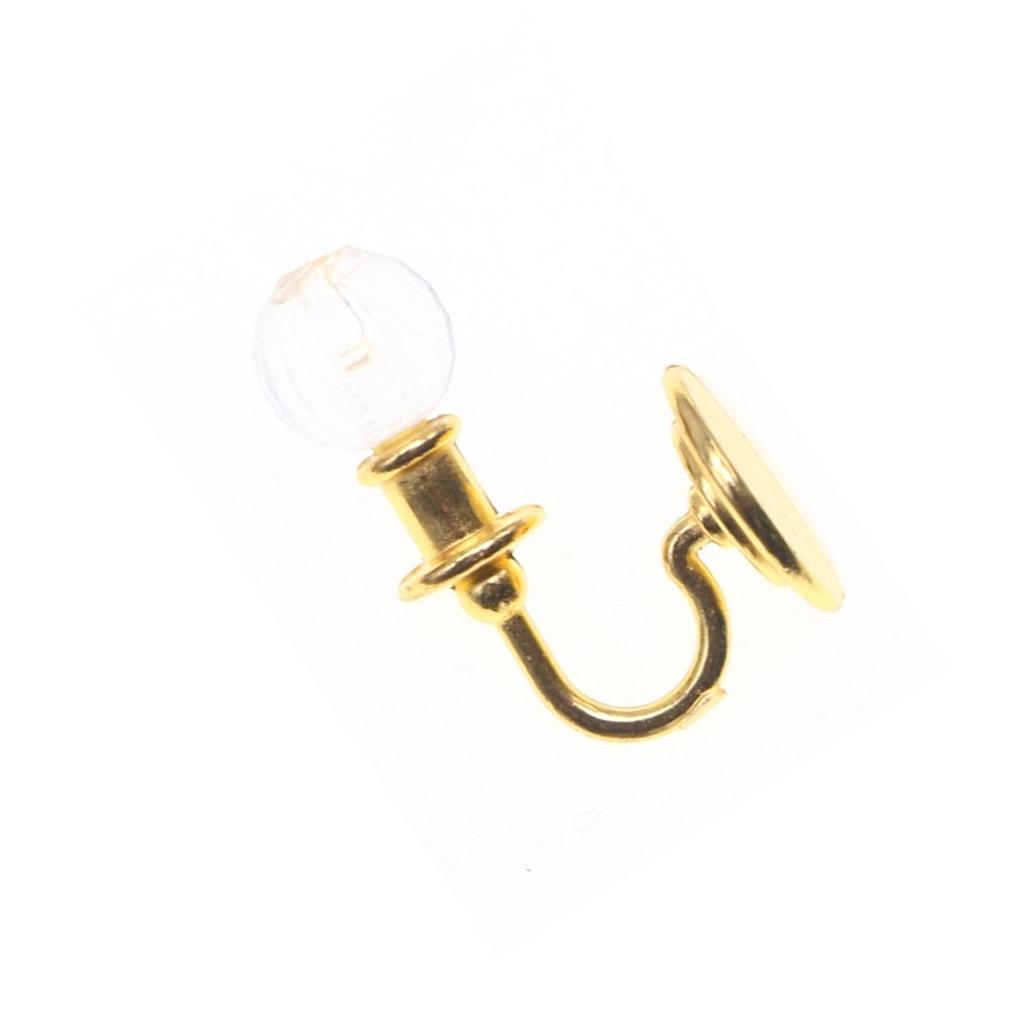 Detailed 1/12 Doll House Wall Lamp Decorative Lighting Metal Frame Crystal Shade Lamp Scene Setting Miniature Furniture