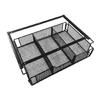 Hidden Desk Organizer Box Screw-on Under Desk Drawer Organizer for Office Home