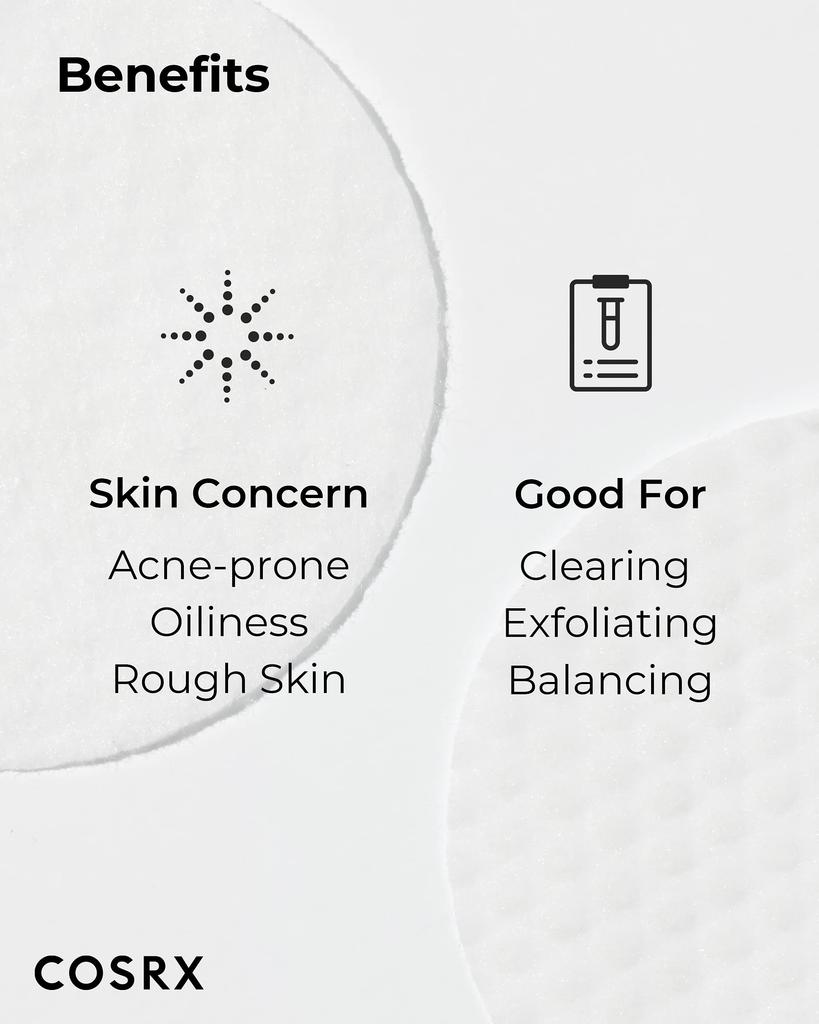COSRX Uncle Pad Original Wipe Pad 70 Sheets COSRX One Step Original Clear Pad Exfoliating Skin Sensitive Skin Exfoliating Pad Sebum Care Irritation