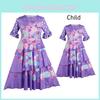 Vestido Floral de Isabela de Encanto Perfecto Para Combinar Madre e Hija