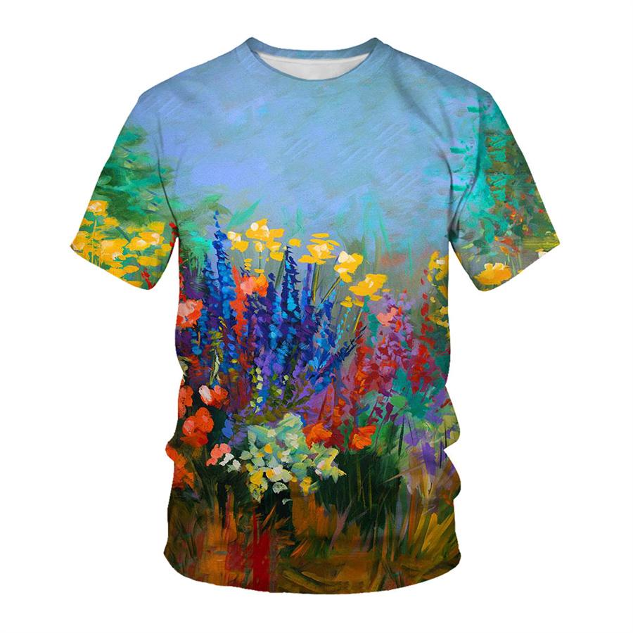 3D-Druck T-Shirt T-Shirts O-Ausschnitt Kurzarm Top atmungsaktiv Mann Shirts Frühling Sommer Tops Männer Plus Größe T-Shirt