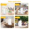 Stainless Steel Paper Towel Stand Nonslip Kitchen Roll Holder Freestanding Paper Roll Holder Stand Desktop Kitchen Paper Holder