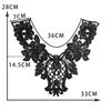 Schwarzweiß I Hohl Polyester Stickerei Kragen Nähen Spitze DIY Dekoration Mit Bekleidungszubehör Spitze