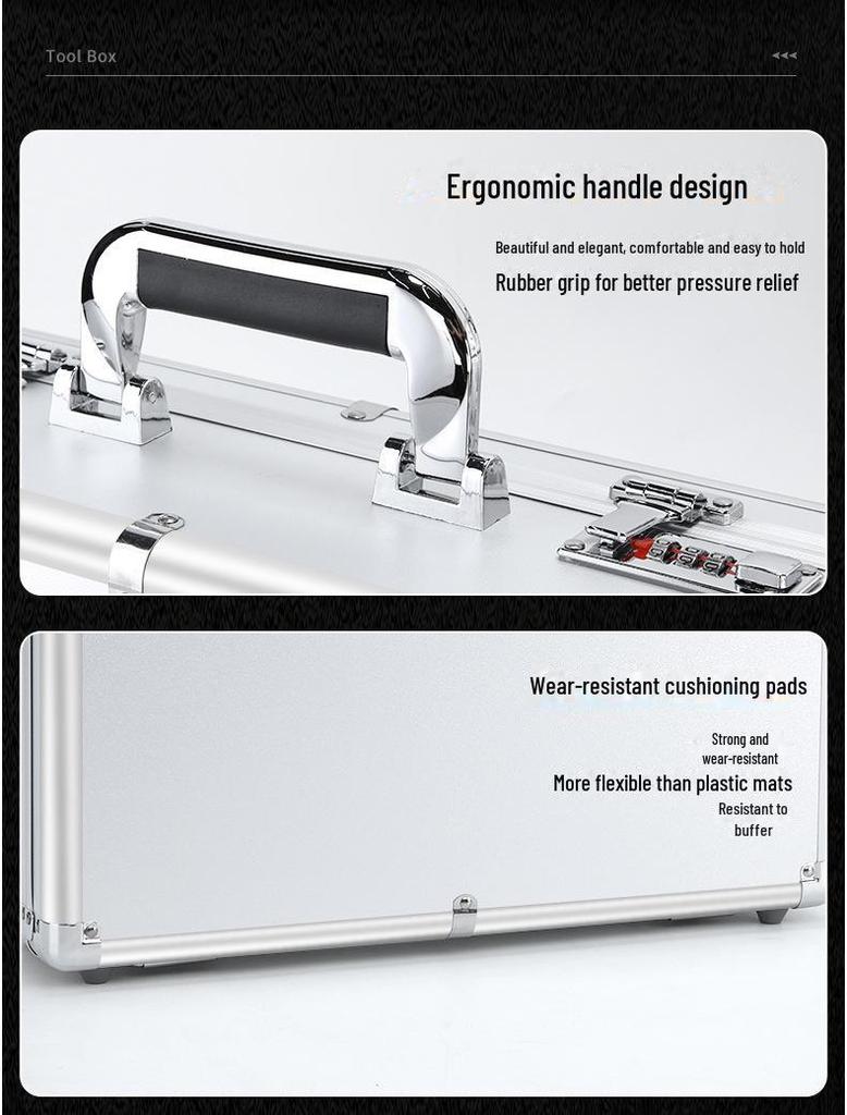 Instrumente multifuncționale din aliaj de aluminiu și cutie de depozitare