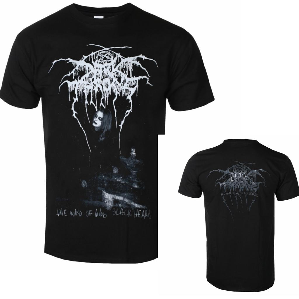Yk Darkthrone Graphic Cotton Tshirt Unisex Summer Short Sleeve Fashion Brand Tee Luxury Casual Vintage Tees