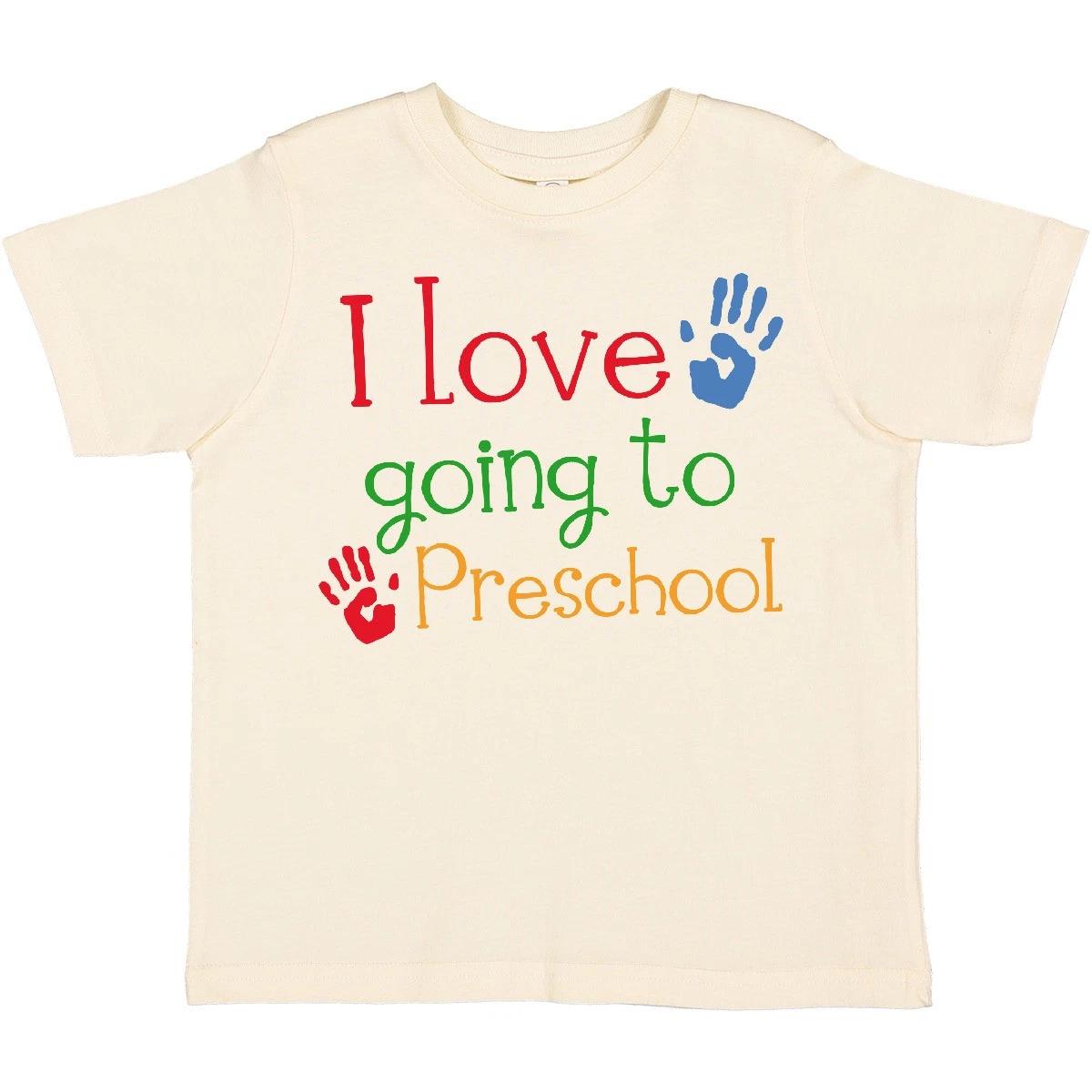 Inktastic I Love Going To Preschool Toddler T-Shirt Pre-k School Child Student 140